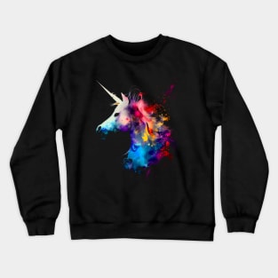 Synesthesia Unicorn #1 Crewneck Sweatshirt